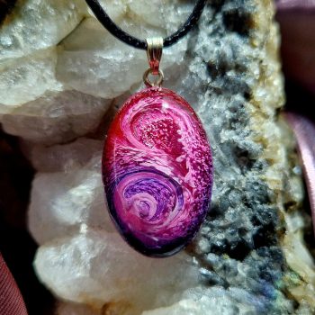 Lila Álom ovális medál 2024-04