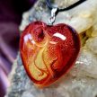 Szív medál T002