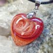 Szív medál T006