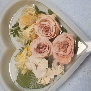 Szív alakú lámpások